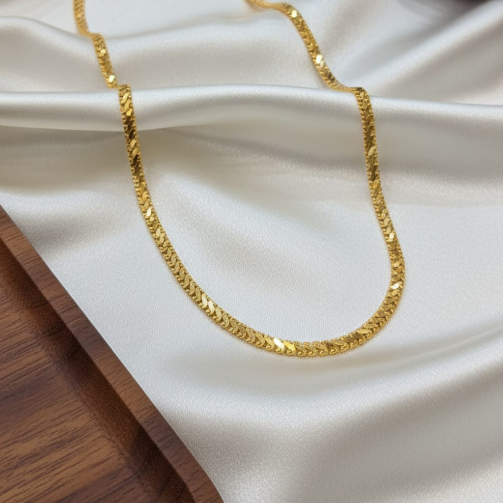 Micro Gold Arrow Link Chain