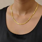 Micro Gold Arrow Link Chain