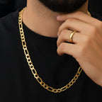 Micro Gold Plated Figaro Link Chain