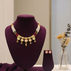 Rajwadi Necklace Set with Studs