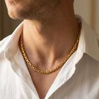 Micro Gold Plated Oval Link Chain