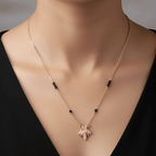 1 Gram Gold  CZ Mangalsutra