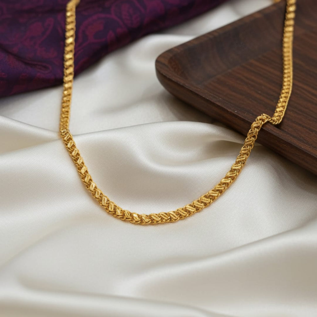 Micro Gold Franco Wheat Chain