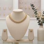 Rajwadi Antique Gold Necklace Set