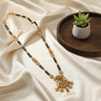 Temple Floral Mangalsutra Chain