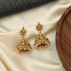 Rajwadi Antique Gold Paisley Choker Necklace