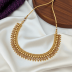 Rajwadi Antique Gold Necklace Set