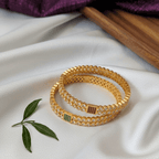 One Gram Gold CZ Multi-Stone Bangles