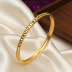 One Gram Gold Checkered Bangles