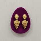 Micro Gold Plated Chandbali Earrings