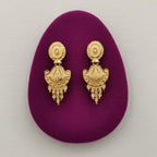 Micro Gold Plated Chandbali Earrings
