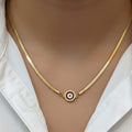 Anti-Tarnish Gold chain pendant