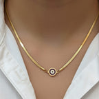 Anti-Tarnish Gold chain pendant