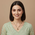 CZ One Gram&nbsp; Mangalsutra
