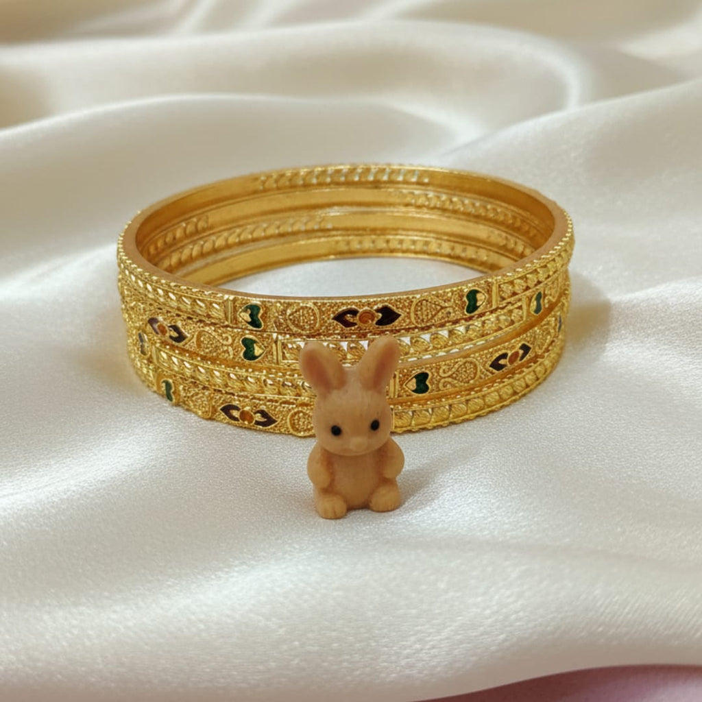 Classic Matte Finish Bangles for Daily Style
