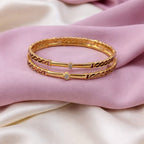 Elegant Matte Finnish Bangles for Everyday Wear