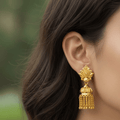 Elegant Micro Gold Plated Mini Jhumka