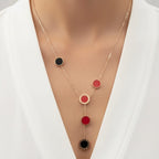 EverShine Multi Disc Lariat Chain