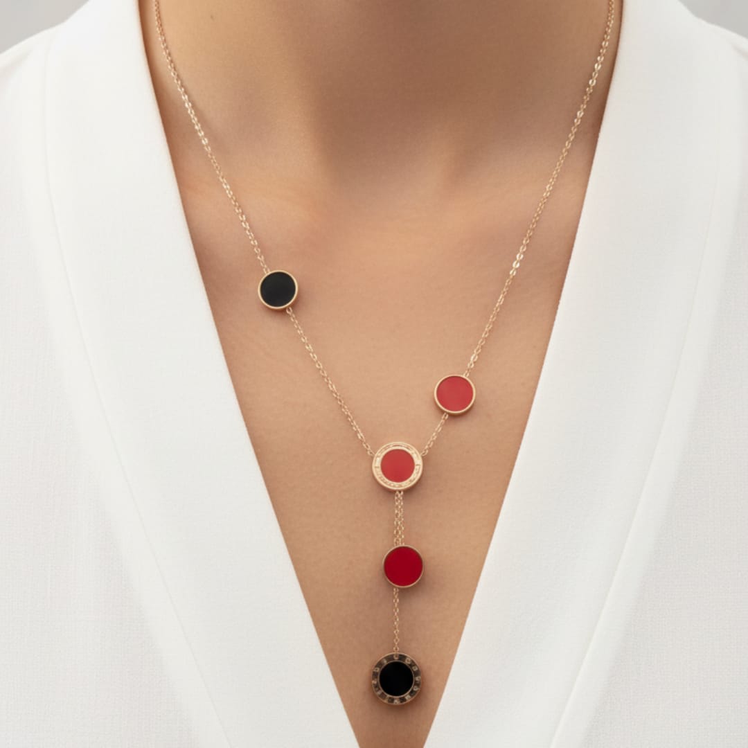 EverShine Multi Disc Lariat Chain