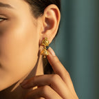 Gulab Umang Jhumka Earrings
