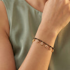 Micro Gold Forming Charm Bracelet