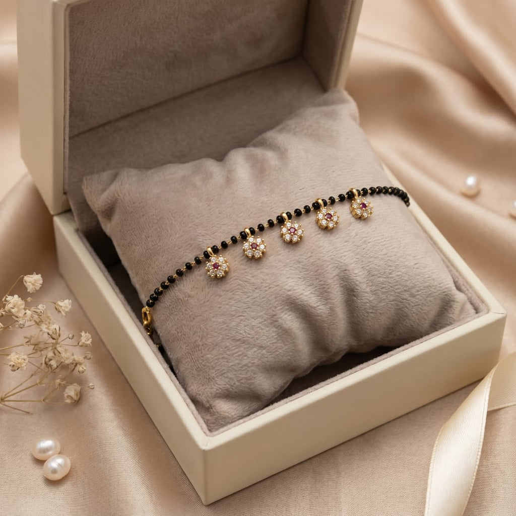 Micro Gold Forming Charm Bracelet