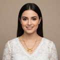 Gold-Plated Double Vati Micro Mangalsutra