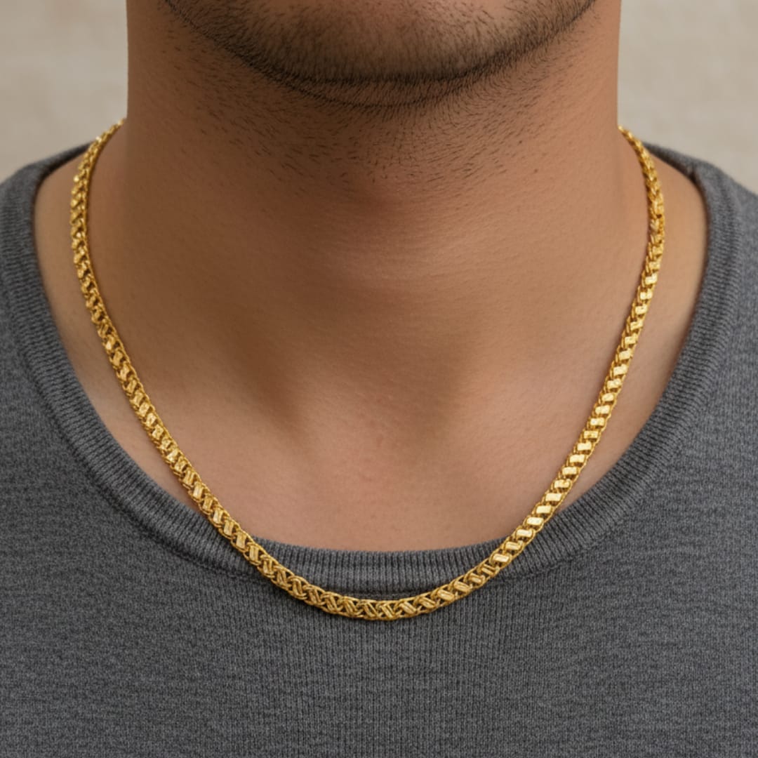 Gold Franco Wheat Chain