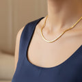 Gold Twisted Scale Chain
