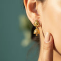 Gulab Umang Jhumka Earrings
