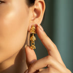 Heer Haar Ghungroo Drop Earrings