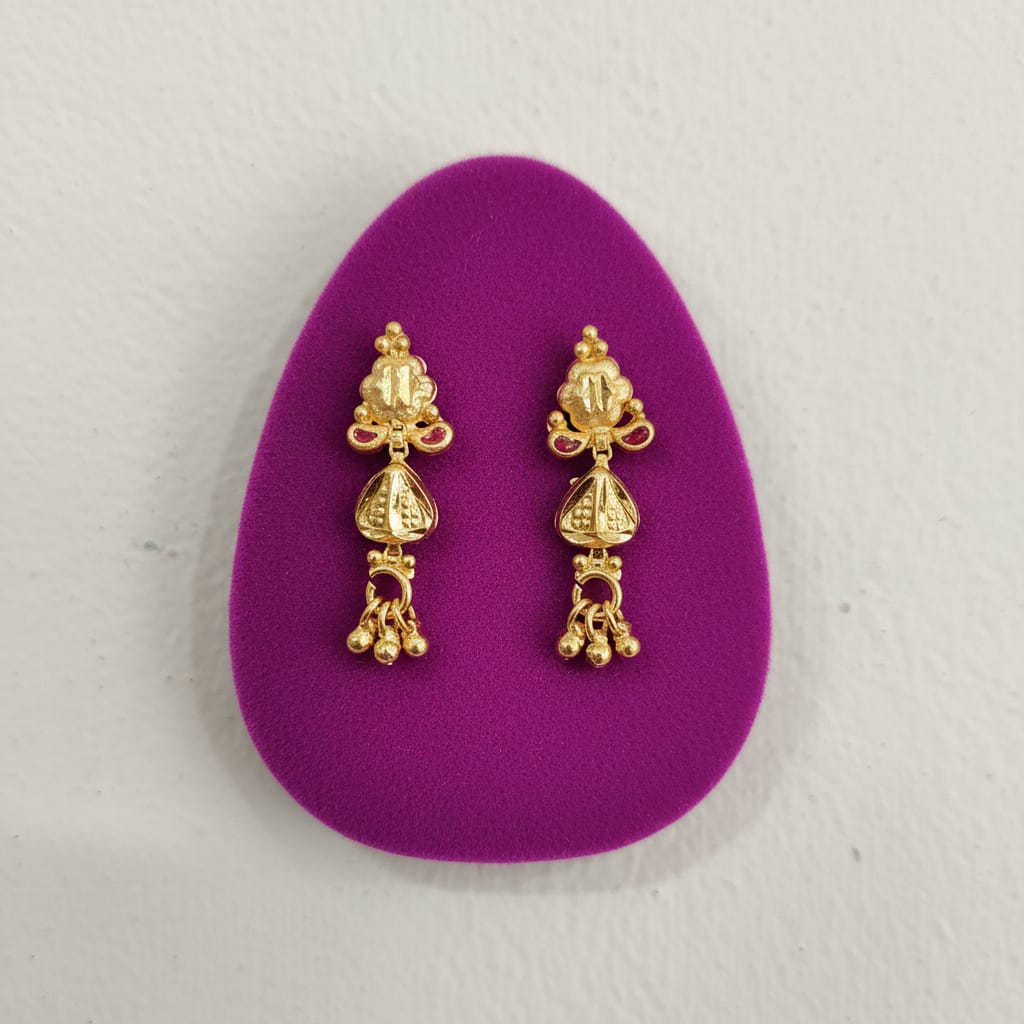 Heer Haar Ghungroo Drop Earrings