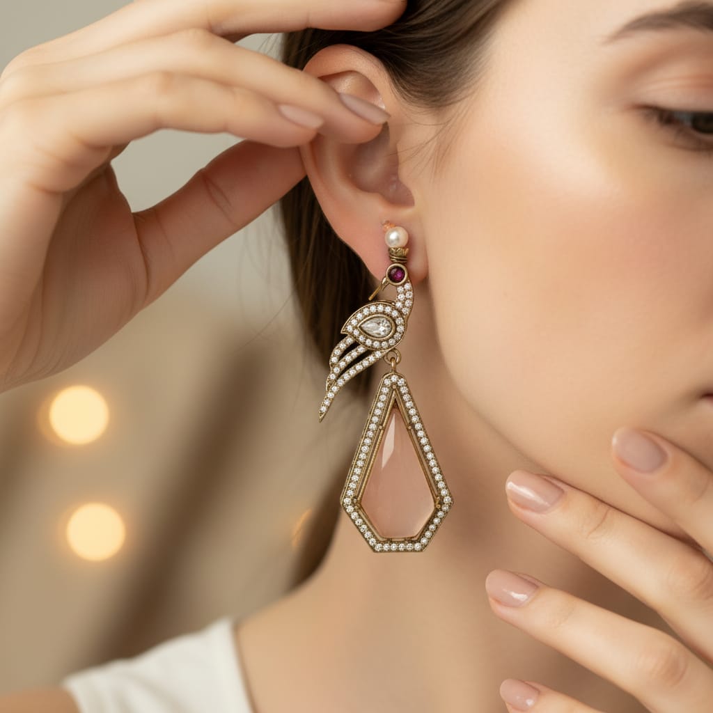 Hansa Bird Drop Earrings