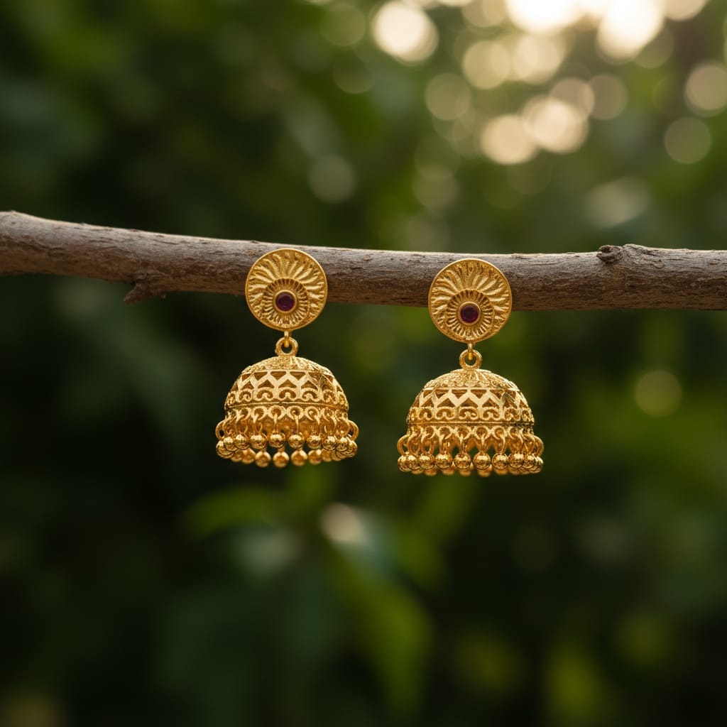 Heritage Inspired Micro Jhumki Designs