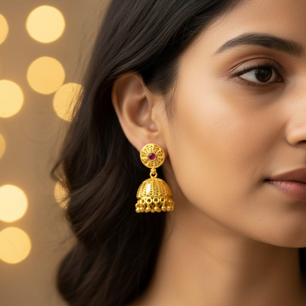 Minimal Micro Jhumki Designs