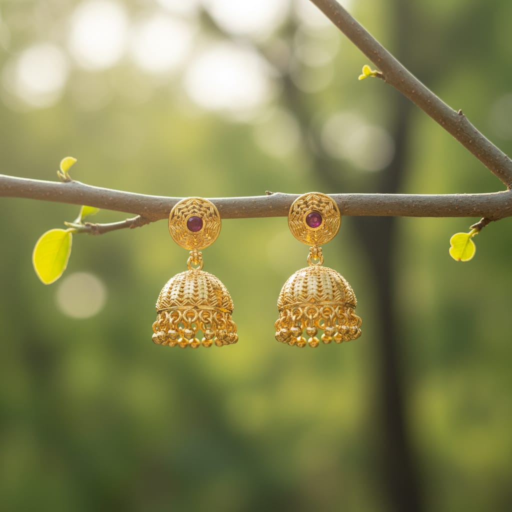 Minimal Micro Jhumki Designs