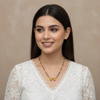 Micro Gold Plated Twin Ball Mangalsutra