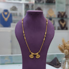 Gold-Plated Double Vati Micro Mangalsutra