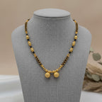 Gold-Plated Double Ball Vati Mangalsutra