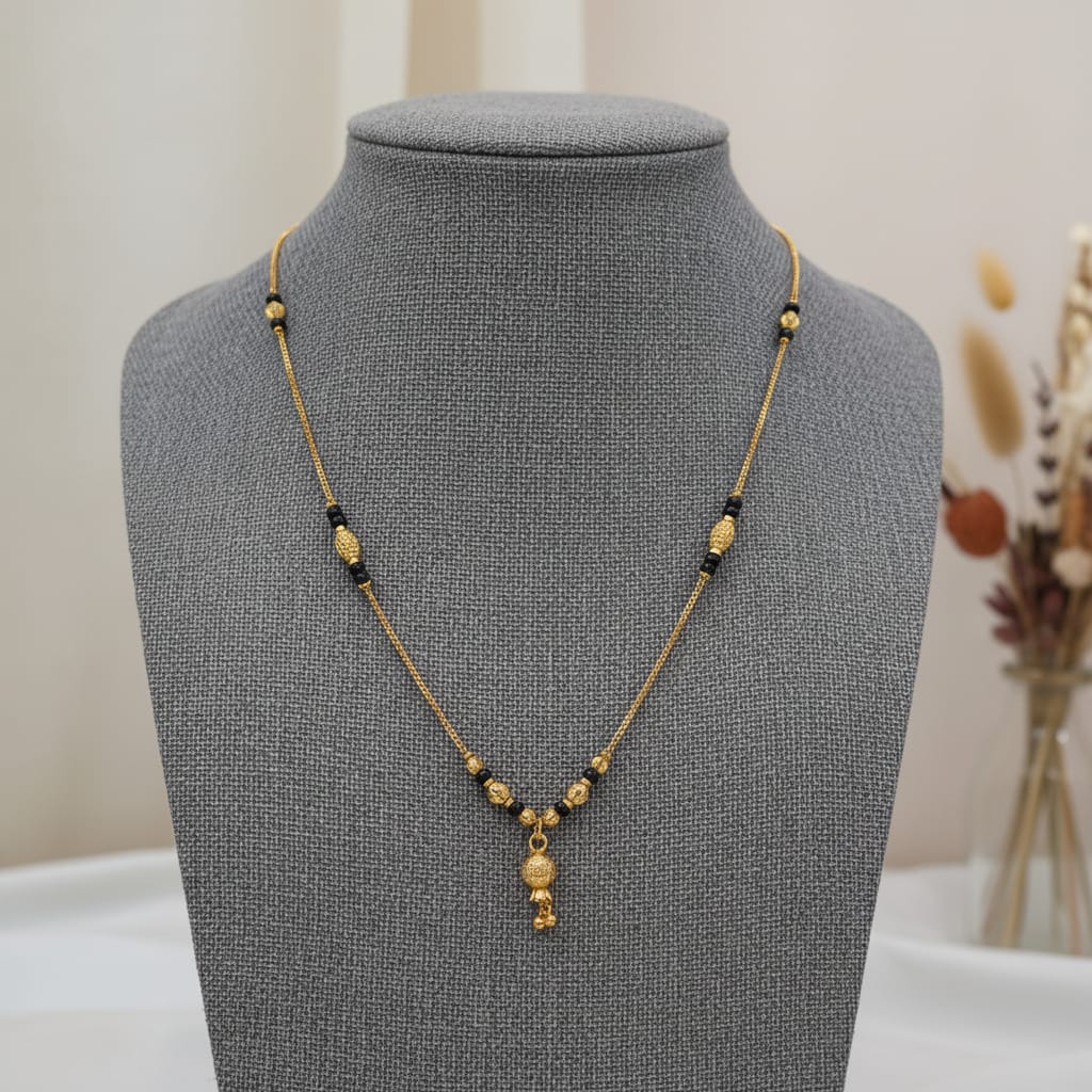 Gold-Plated Vati Micro Mangalsutra | One Gram Gold