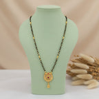 Micro Gold Plated Ruby Mangalsutra