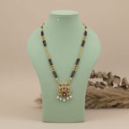 Micro Gold Plated Peacock CZ Mangalsutra