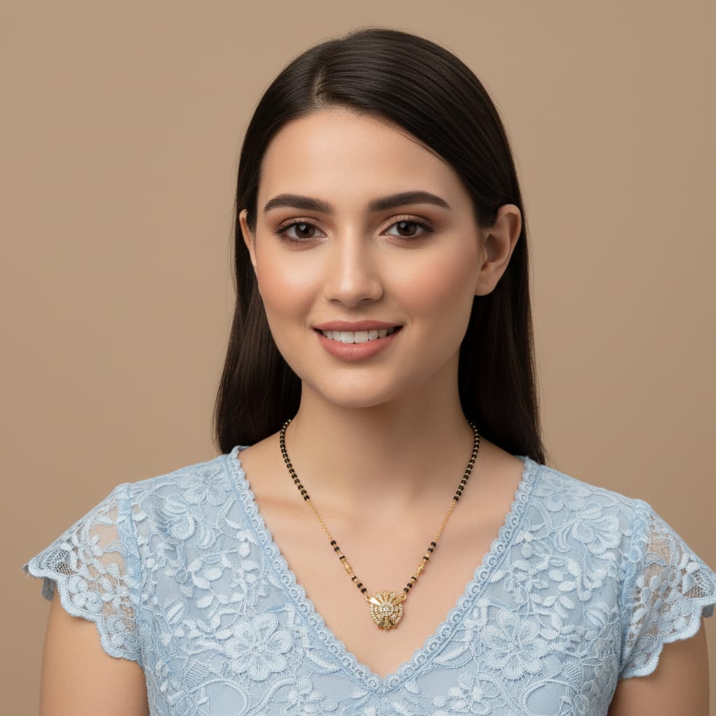 Micro Gold Plated Mangalsutra