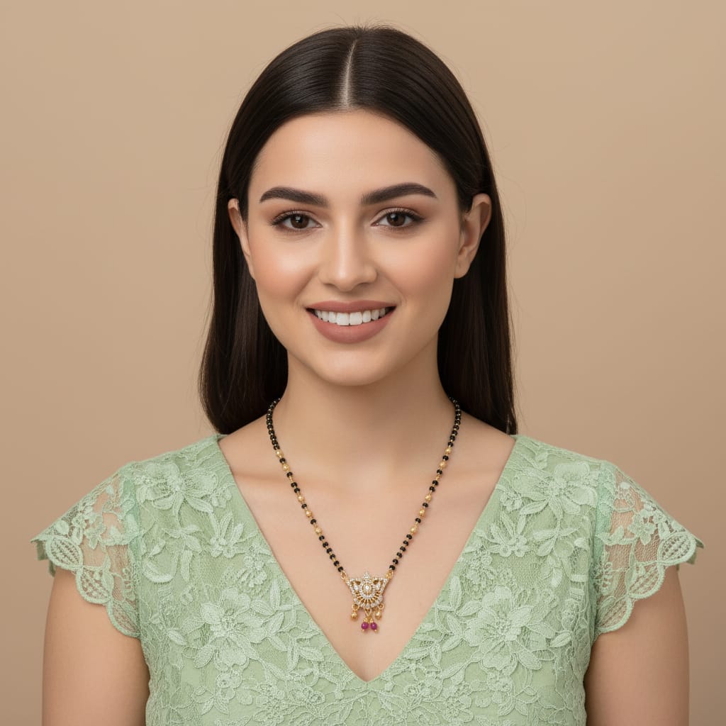Micro Gold Plated Mangalsutra