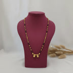 Micro Gold Plated Twin Ball Mangalsutra