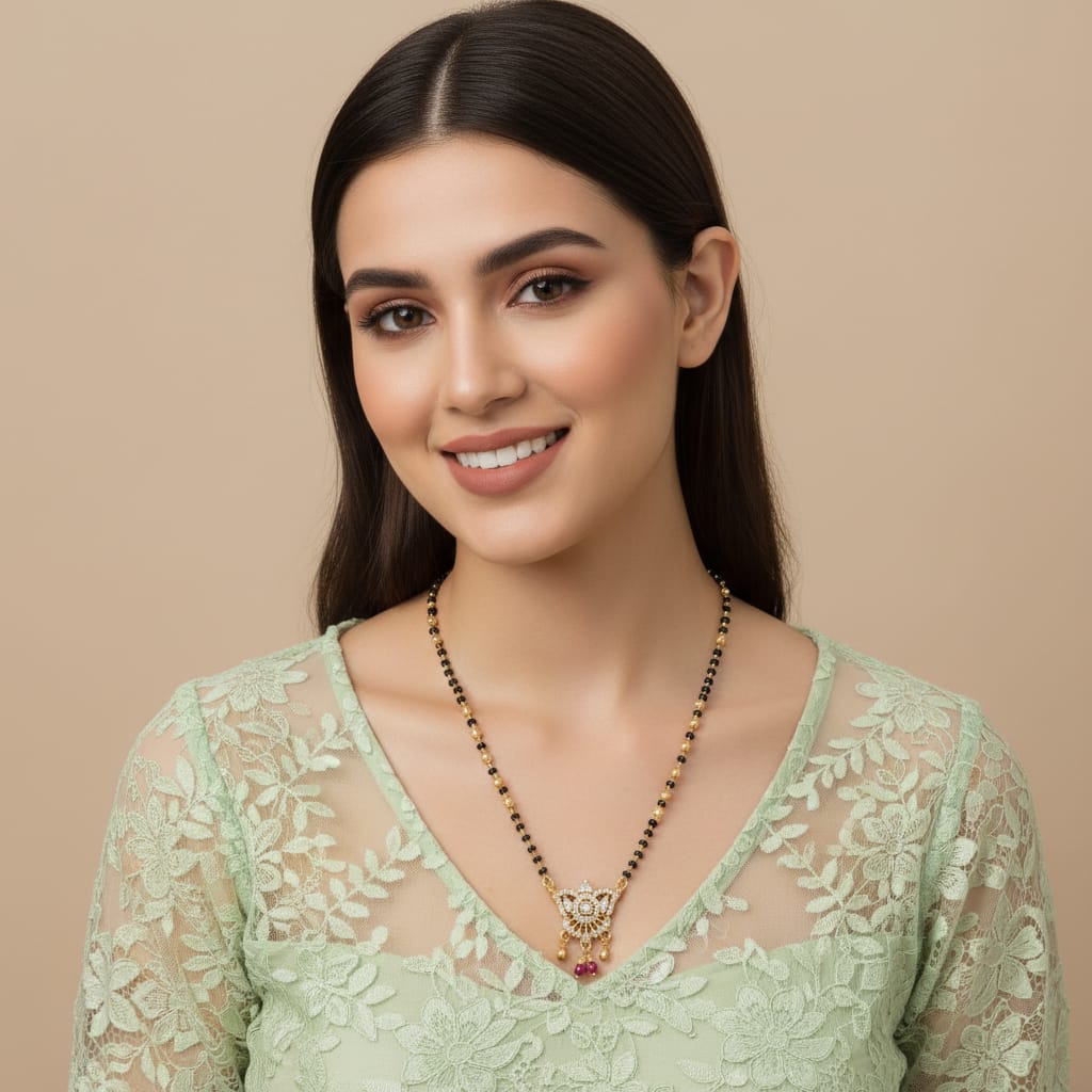 Micro Gold Plated Mangalsutra