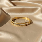 One Gram Gold checkered Bangles