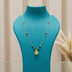 Micro Gold Plated Pendant Mangalsutra