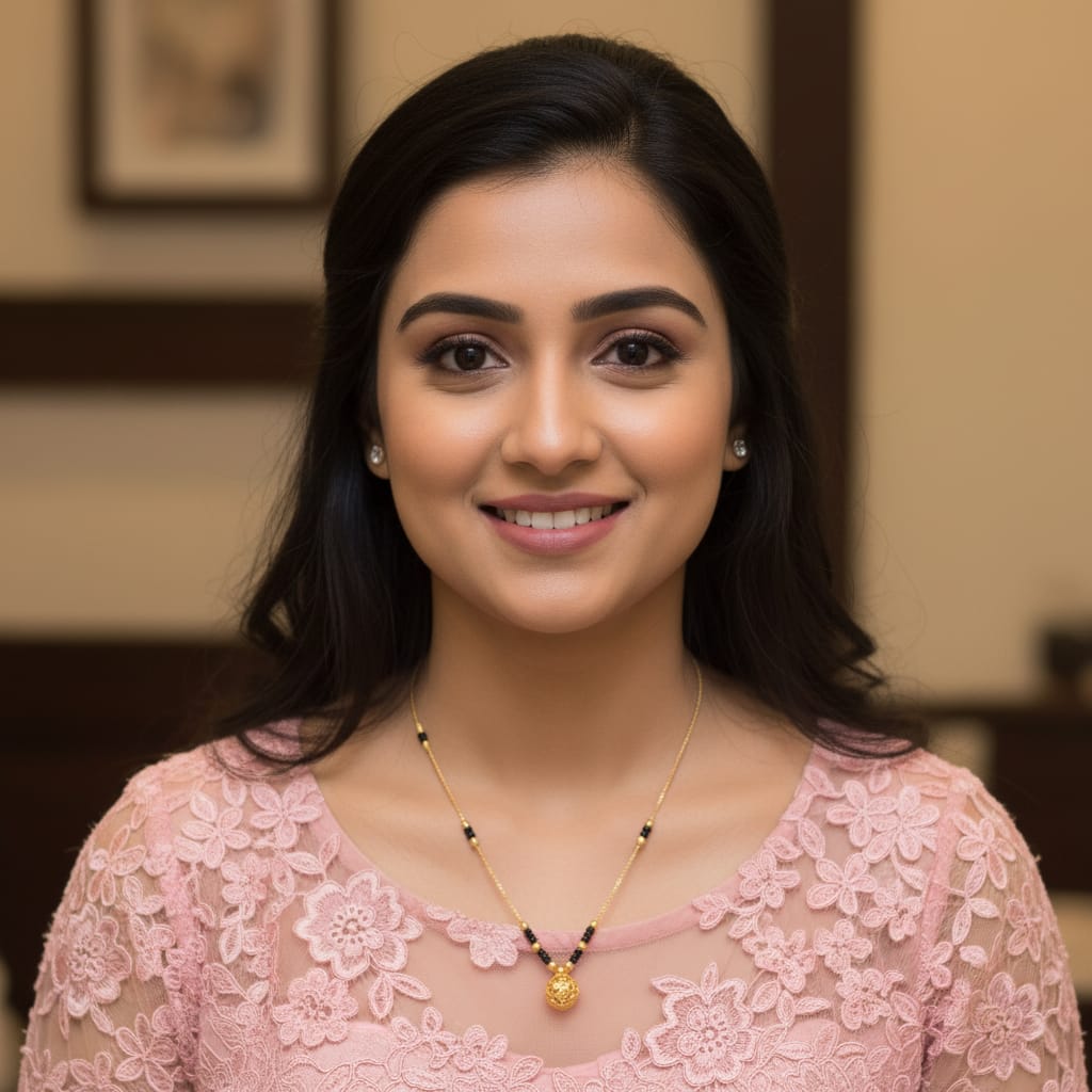 Micro Gold Plated Pendant Mangalsutra