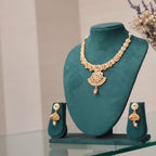 Antique Gold Polki Peacock Rajwadi Necklace